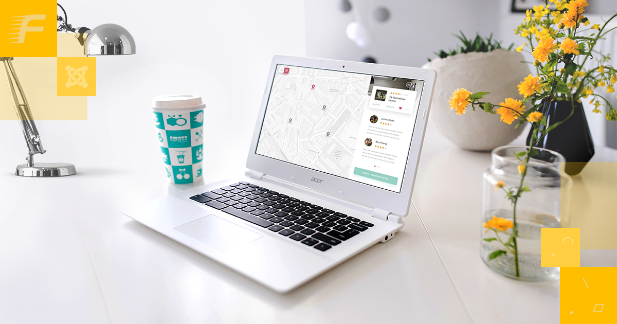 How better to show the open hours and contact information on your website of the restaurant?