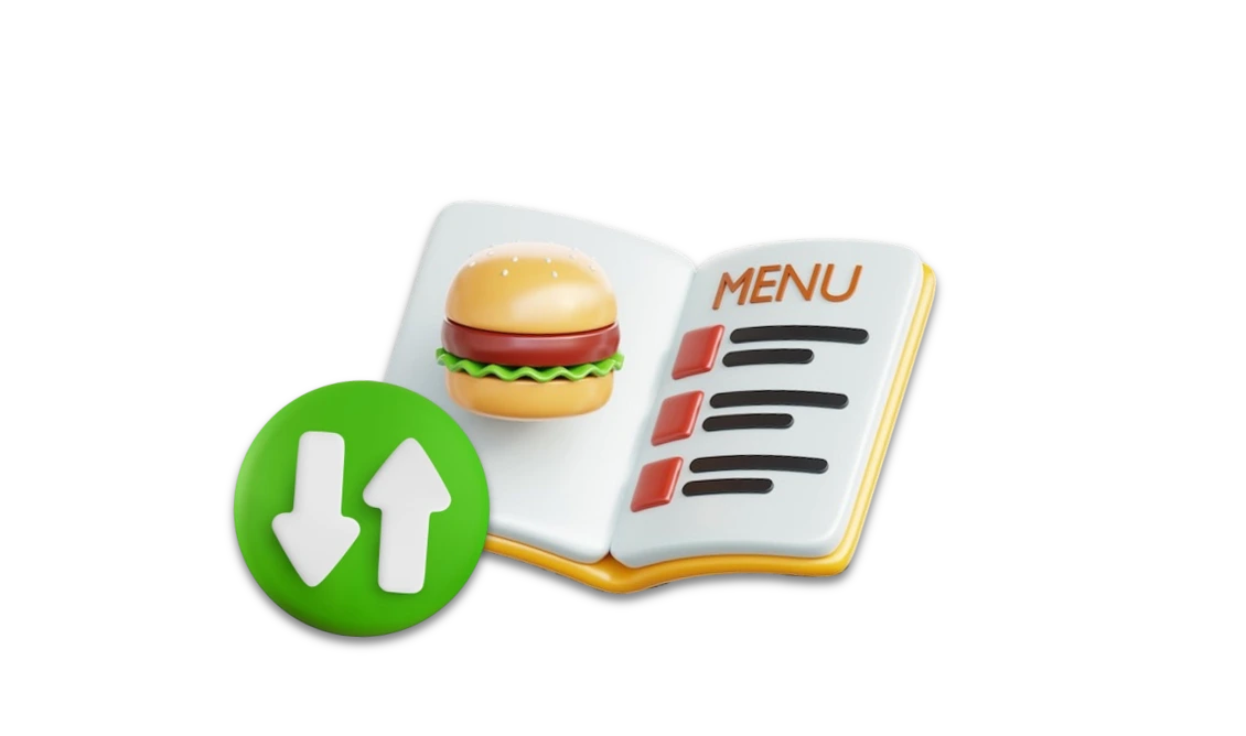 Meals vs Subcategories Split